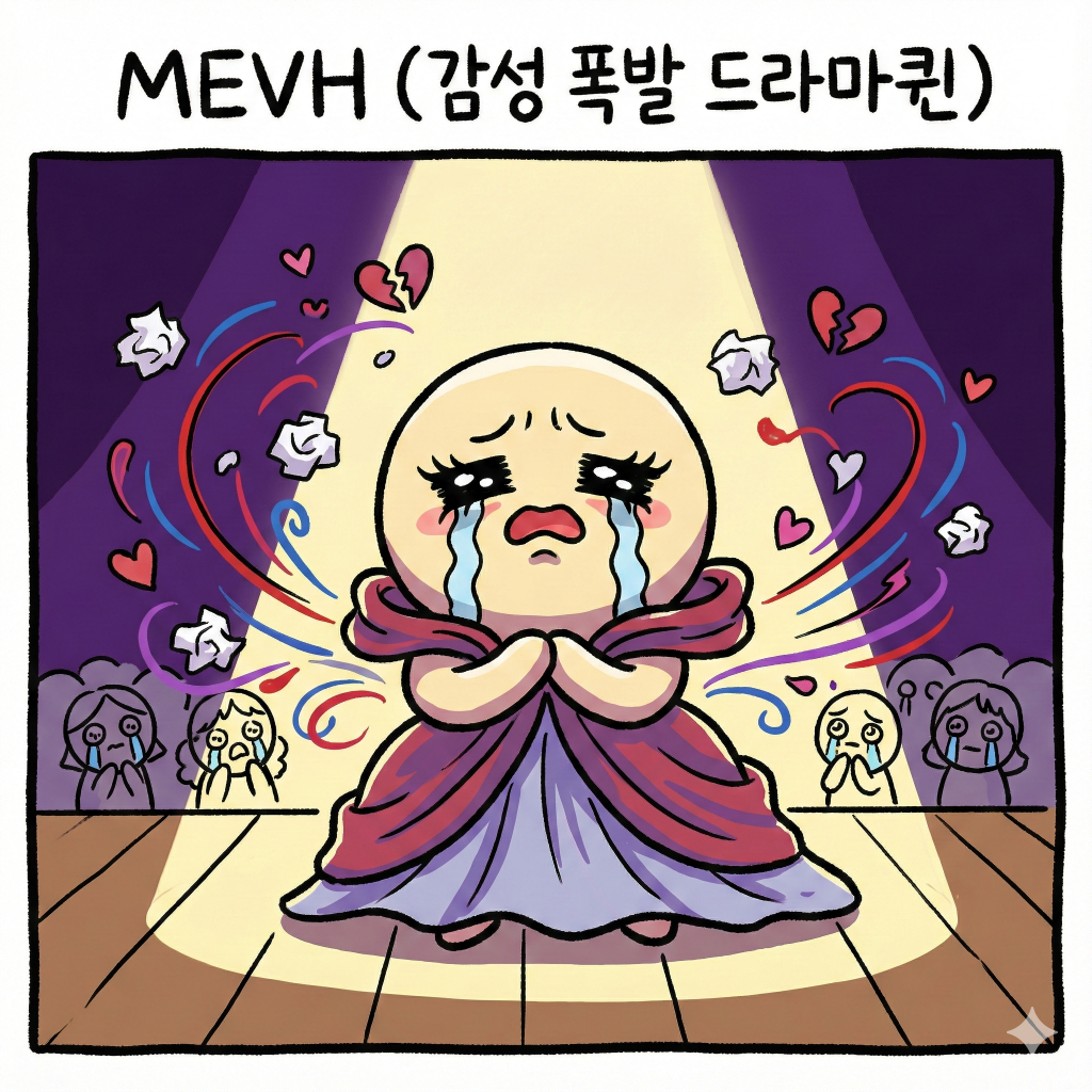 MEVH 감성 폭발 드라마퀸: 사랑스러운 관종