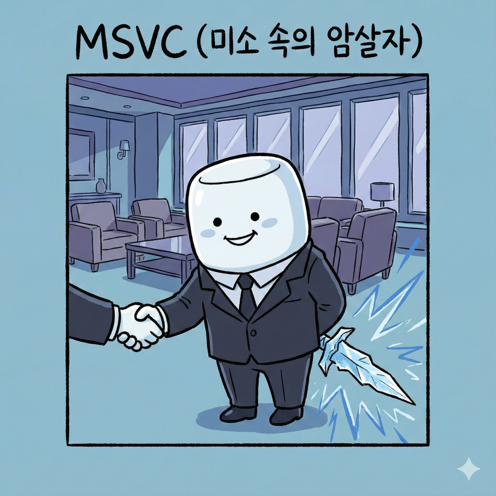 MSVC 미소 속의 암살자: 차가운 이성과 따뜻한 미소를 겸비한 전략가