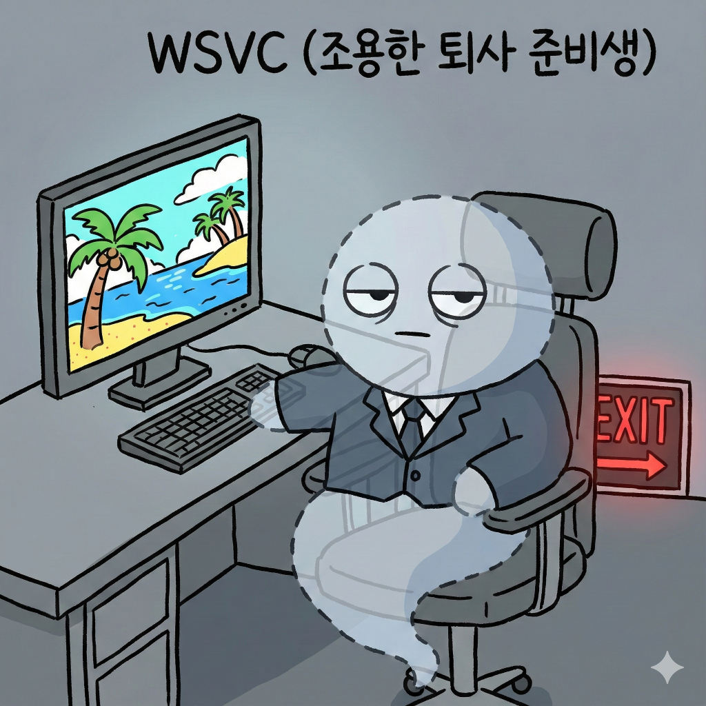 WSVC 조용한 퇴사 준비생: 방관하는 허무주의자